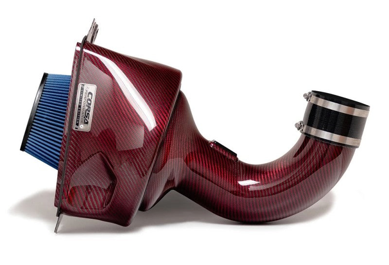 CORSA Performance 2014-2019 Chevrolet Corvette C7 6.2L V8 Red Carbon Fiber Air Intake (Does Not Fit Z06/ZR1) (cor44001-R)