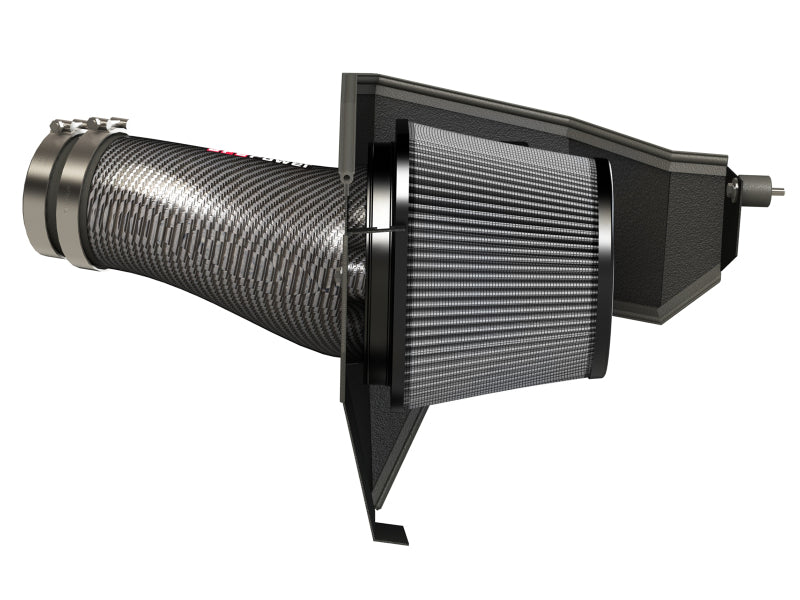 aFe POWER Magnum FORCE Carbon Fiber Stage 2 Pro Dry S CAIS - 2011-2018 Dodge Challenger/Charger V8-6.4L (afe51-12172-C) - photo 2