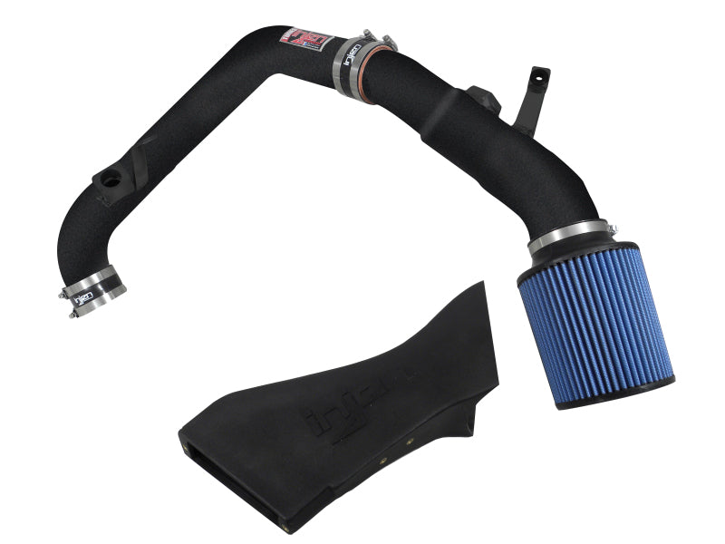 Injen 2011 BMW E82 135i (N55) Turbo/E90 335i Wrinkle Black Tuned Air Intake w/ MR Tech, Air Fusion (injSP1126WB) - photo 5