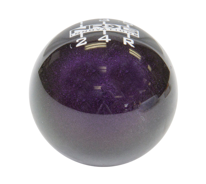 NRG Universal Ball Style Shift Knob - Heavy Weight 480G / 1.1Lbs. - Green/Purple (5 Speed) (SK-300GP-W) - photo 2