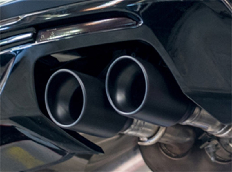Borla 2016 Chevrolet Camaro V8 SS AT/MT ATAK Rear Section Exhaust with Dual Mode Valves Ceramic Black - photo 3