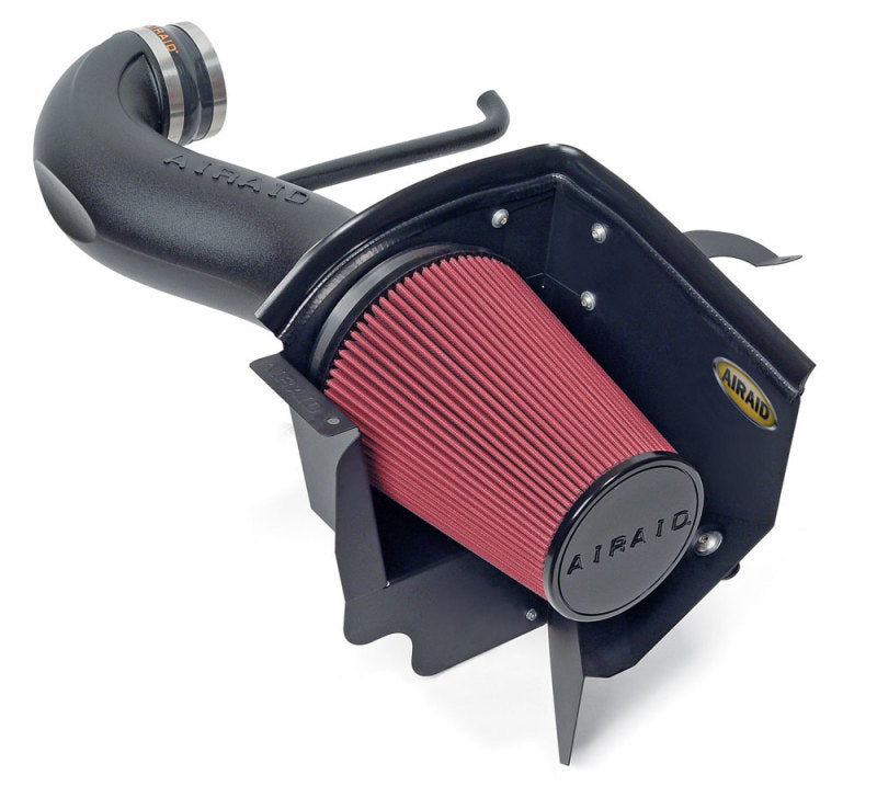 Airaid 2006-2010 Charger / 2005-2008 Magnum 5.7/6.1L Hemi CAD Intake System w/ Tube (Dry / Red Media) (air351-199)