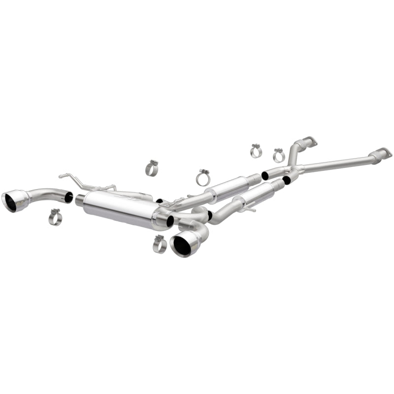 Magnaflow Cat-Back 2009-2017 Nissan 370Z V6 3.7L Street Series SS 2.25in Dual Split Rear Exit Exhaust