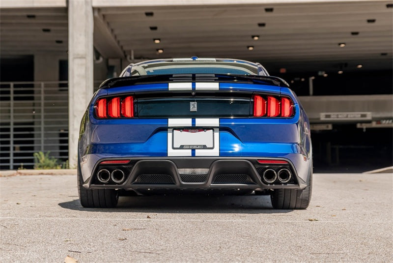 CORSA Performance 2015-2020 Ford Mustang GT350/R 5.2L V8 Dual Rear Cat-Back - Stainless Dual Rear Exit - photo 4