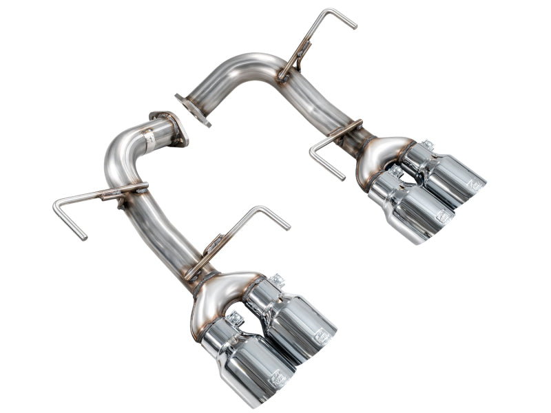 AWE Tuning 2022-2025 Subaru VB WRX Track Edition Axle-Back Exhaust - Chrome Silver Tips - photo 4
