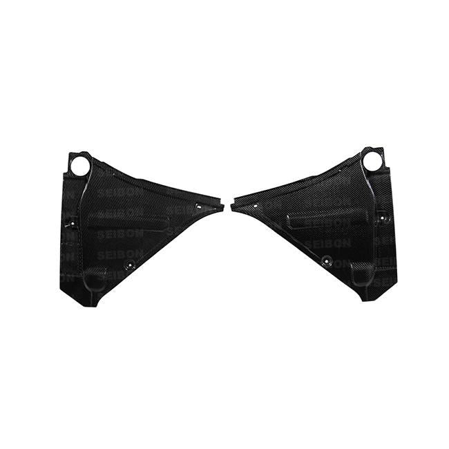 Seibon 2009-2010 Nissan GT-R R35 Carbon Fiber Cooling Plate - photo 5