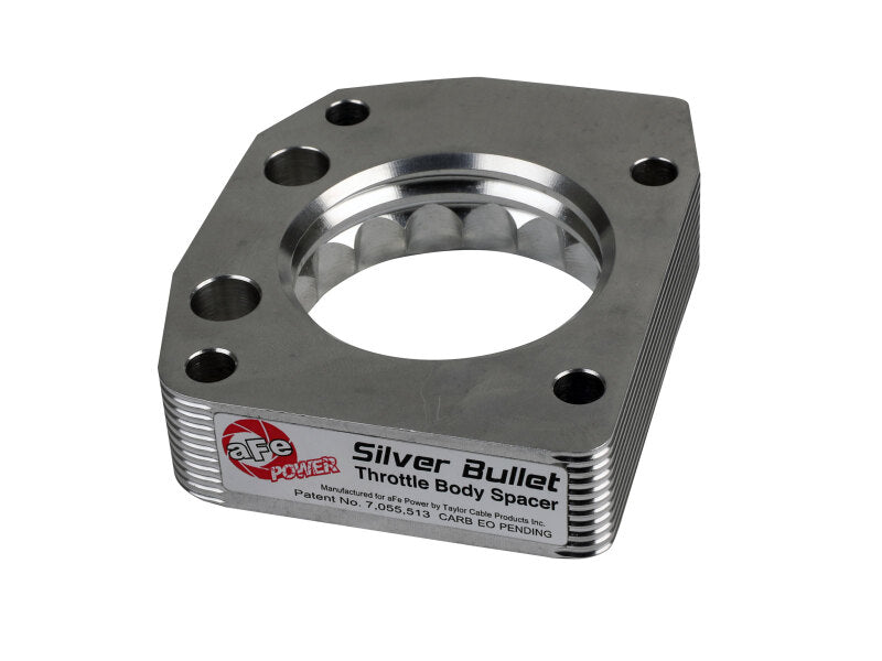 aFe 2000-2003 Honda S2000 L4 2.0L Silver Bullet Throttle Body Spacer - Silver (afe46-37005)
