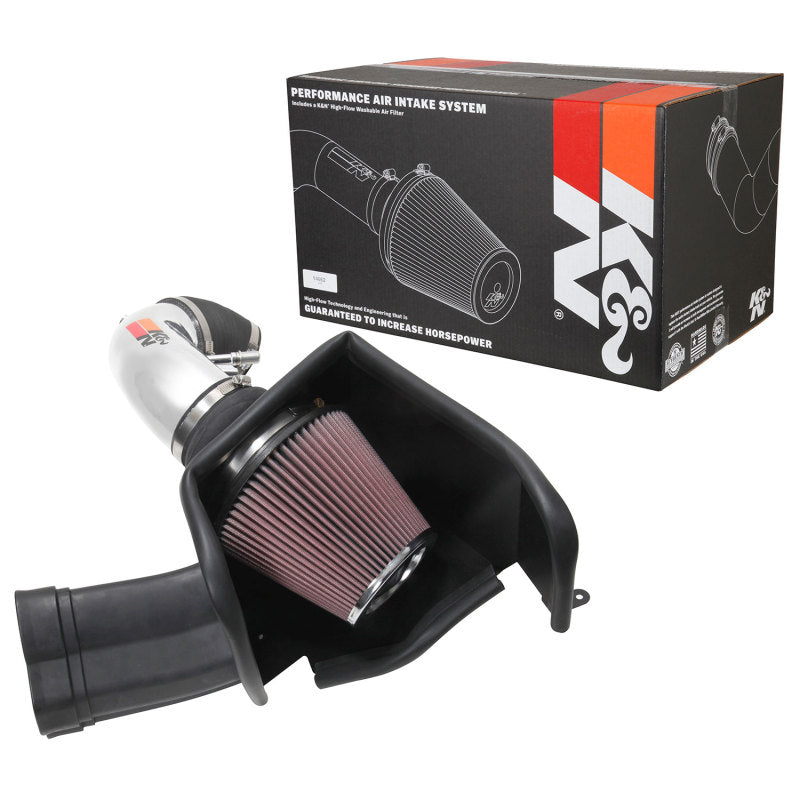 K&N 2018 Ford Mustang GT V8 5.0L F/I Typhoon Air Intake (knn69-3540TP) - photo 5