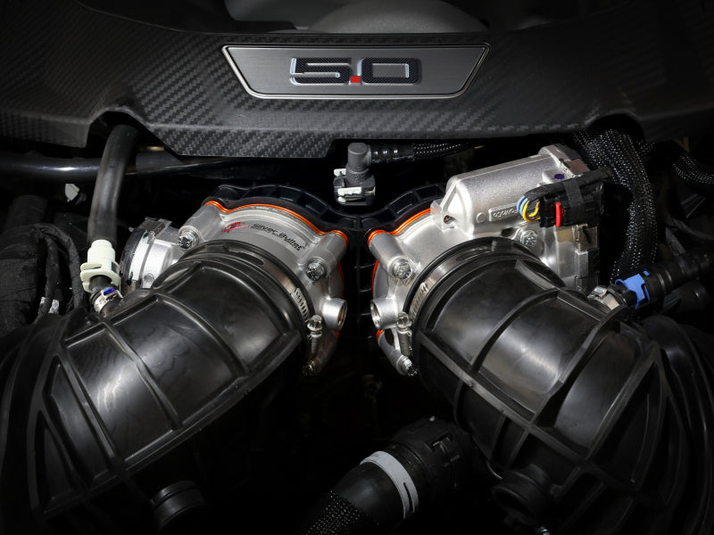 aFe 2024 Ford Mustang GT/ 2024 Ford Mustang Dark Horse V8 5.0L Silver Bullet Throttle Body Spacer (afe46-33026N) - photo 6