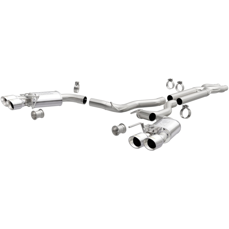 Magnaflow Cat-Back Exhaust System 2018 Ford Mustang GT 5.0L Competition Dual Exit Polished 4in Tips