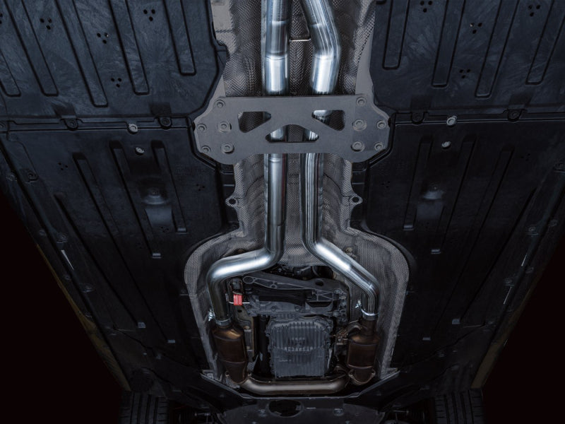 AWE Tuning Non-Resonated Performance Mid Pipe for BMW G8X M3/M4 - photo 2