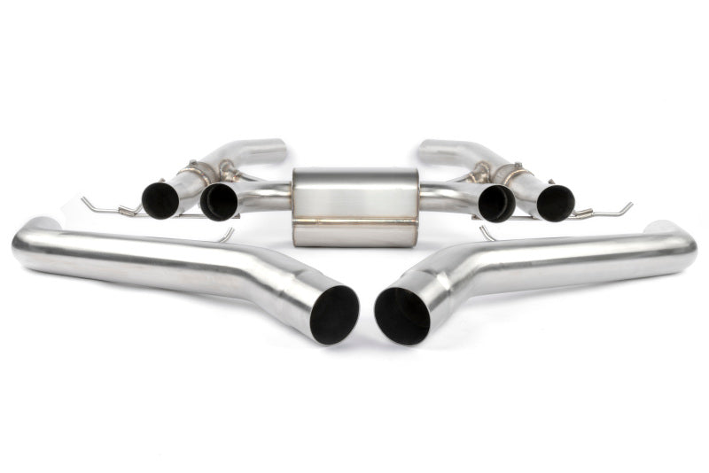 Dinan 2021-2027 BMW M3/M4 (G80/G82/G83) Valved Axle-Back Exhaust System - Polished Tips - photo 2