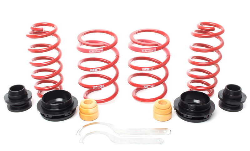 H&R VTF Adjustable Lowering Springs for 2021–2022 Audi S3 (AWD) Typ 8Y / 2022 VW Golf R MK8 – w/ Sport Suspension (23027-2)