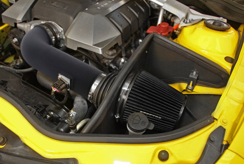 Spectre 2010-2015 Chevy Camaro V8-6.2L F/I Air Intake Kit - Black w/ Black Filter (spe99080K) - photo 2