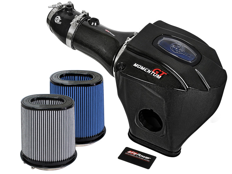 aFe Momentum GT Black Series Carbon Fiber CAIS 2017 Dodge Challenger/Charger SRT Hellcat V8-6.2L(sc) (afe52-72205-CF)