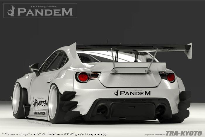 GReddy 2013-2020 Scion FR-S Pandem Wide Body V3 Side Skirts - photo 2