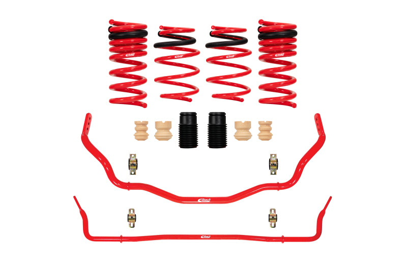 Eibach Sport-Plus Kit (Springs + Sway Bars) for 2015 Ford Mustang (S550) EcoBoost, V6 and GT (4.14535.880)