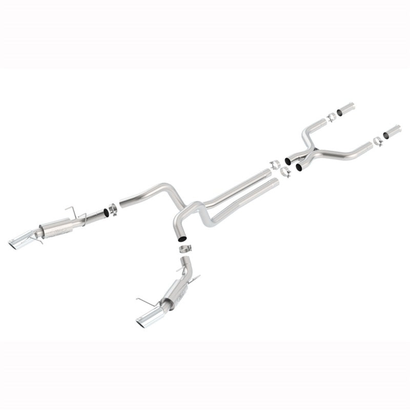 Ford Racing 2011-2014 Mustang GT & 2011-2012 GT500 3-inch Exhaust System - photo 2