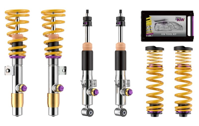 KW V4 Coilover Kit for BMW M2 (G87) & M3 (G80) Sedan 2WD incl. M3 Competition (3A7200EB)