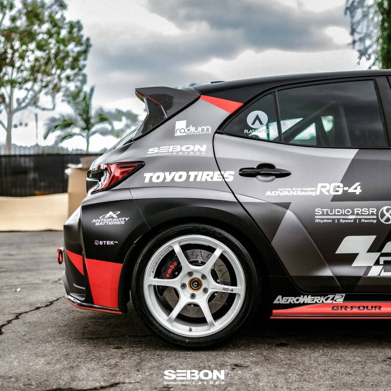 Seibon 2023+ Toyota GR Corolla MB-Style Carbon Fiber Rear Lip - photo 6