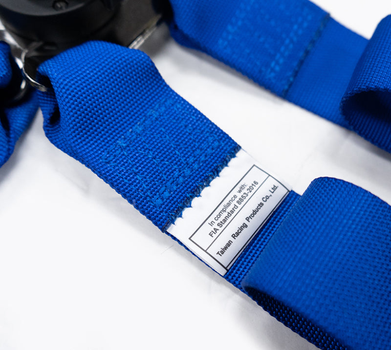 NRG FIA 6-Point 2in. Shoulder Belt for HANS Device/ Rotary Cam Lock Buckle/ 3in. Waist Belt - Blue (SBH-HRS6PCBL) - photo 4