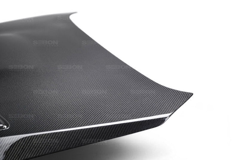 Seibon 2015-2017 Subaru Impreza WRX/STI CS Style Carbon Fiber Hood - photo 5