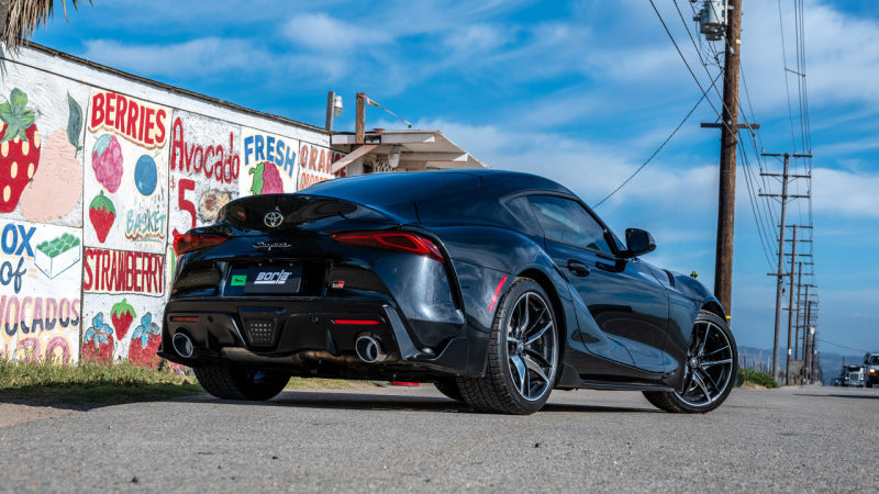 Borla 2020-2025 Toyota GR Supra ATAK Cat-Back Exhaust System with Chrome Tips - photo 5