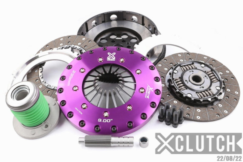 XCLUTCH 15-23 Ford Mustang EcoBoost Premium 2.3L 9in Twin Sprung Organic Clutch Kit