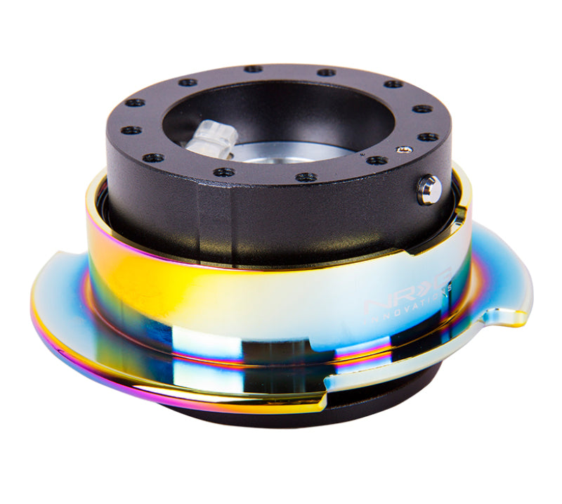 NRG Quick Release Gen 2.5 - Black Body / Neochrome Ring (SRK-250BK/MC) - photo 3