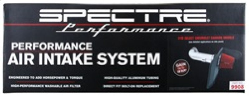 Spectre 2010-2012 Chevy Camaro V8-6.2L F/I Air Intake Kit - Clear Anodized w/Red Filter (spe9908) - photo 4