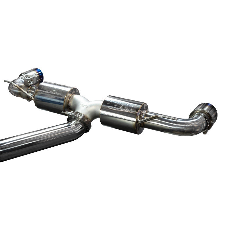 Injen 2020-2021 Toyota Supra 3.0L Turbo 6cyl SS Cat-Back Exhaust with Burnt Tips - photo 4