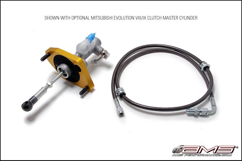 AMS Performance 2008-2015 Mitsubishi EVO X Clutch Master Cylinder Conversion w/Master Cylinder (amsAMS.04.03.0002-1)