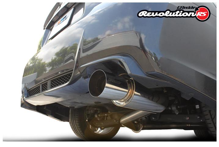 GReddy 2011-2014 Subaru WRX/STI (Sedan) 76mm Single Side Cat-Back Revolution RS Exhaust - photo 3