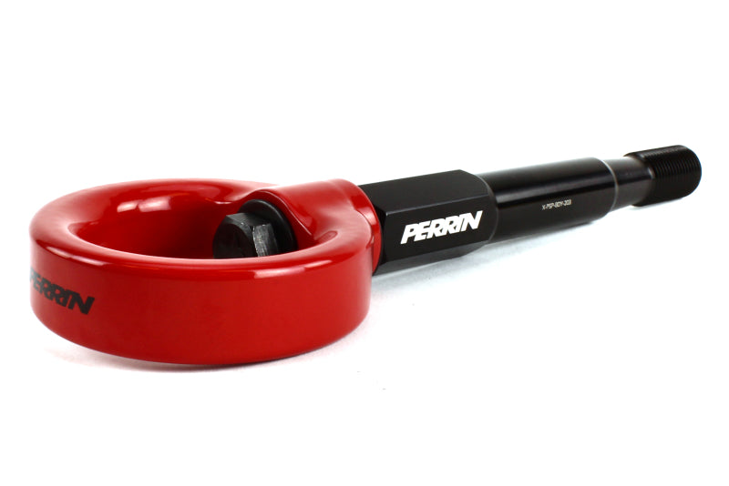 Perrin 15-17 Subaru WRX & STI / 13-17 Crosstrek / 12-16 Impreza Tow Hook Kit (Front) - Red (PSP-BDY-232RD)