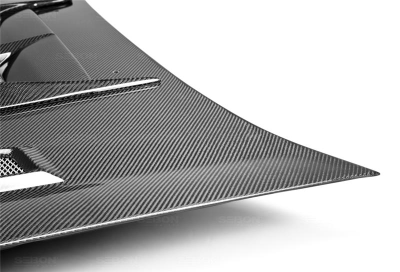 Seibon 2002-2003 Subaru WRX CW Carbon Fiber Hood - photo 6