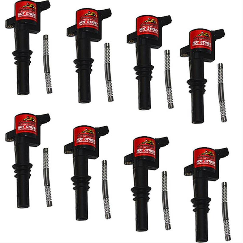 Granatelli Motor Sports 08.5-10 Ford 4.6L/5.4L 3V Hot Street Coil Packs = Black (Set of 8)