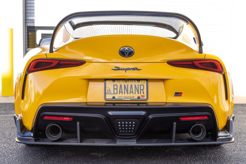 Dinan 2020-2026 Toyota GR Supra (A90/A91) 3.0T Valved Cat-Back Exhaust System - Polished Tips