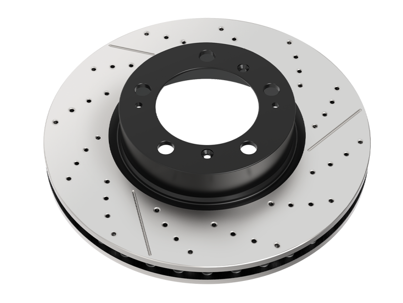 DBA Mercedes-AMG C63 (W204) Street Series OE-Style Drilled & Slotted Rear Brake Rotor (DBA3239OEXS)
