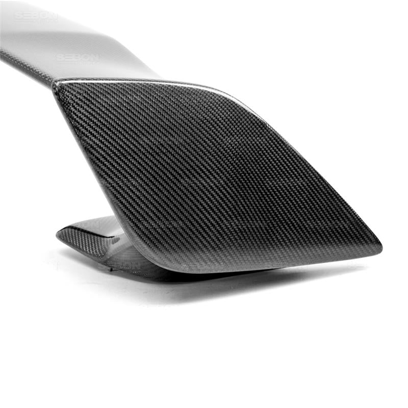 Seibon 2008-2010 Subaru WRX/STI 4dr OEM-style Carbon Fiber Rear Spoiler - photo 4