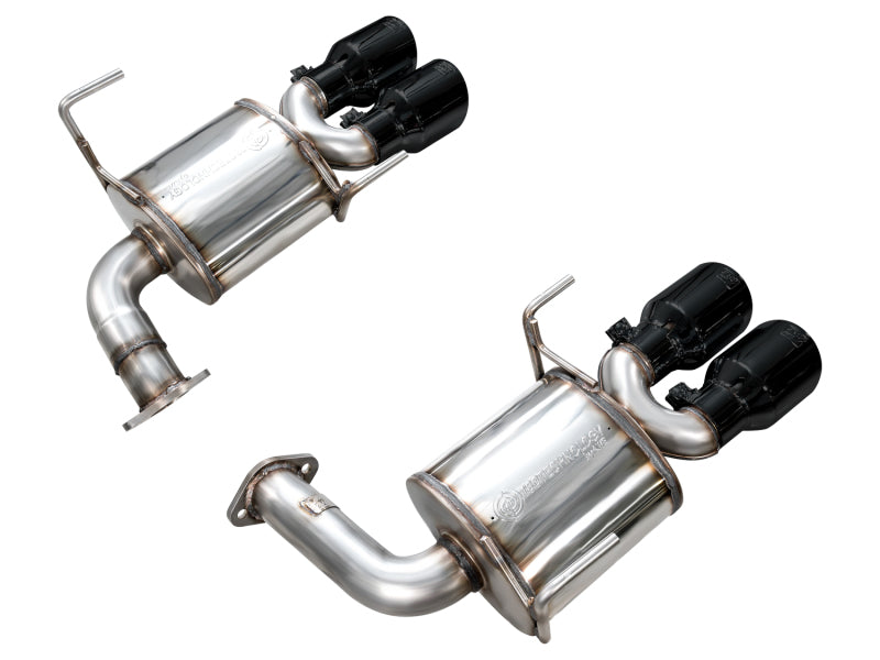AWE Tuning 2022-2025 Subaru VB WRX Touring Edition Axle-Back Exhaust - Diamond Black Tips - photo 5
