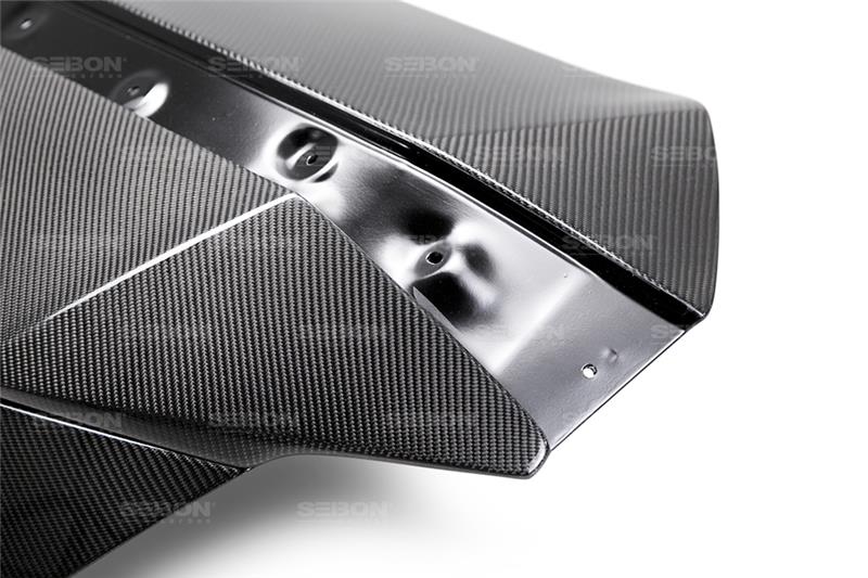 Seibon 2016 Honda Civic 2 Door Coupe FC4 Carbon Fiber Gloss Finish Trunk Lid - photo 4