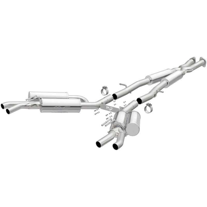 Magnaflow 2018 Kia Stinger V6 3.3L (Reuse Fascia Tips) Stainless Cat-Back Perf Exhaust