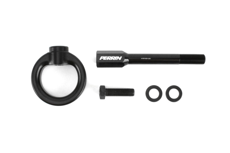Perrin 02-07 Subaru WRX/STI Tow Hook Kit (Front) - Flat Black (PSP-BDY-230BK) - photo 4