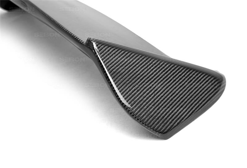 Seibon 2008-2011 Subaru WRX/STI Hatchback STI-Style Carbon Fiber Rear Spoiler w/ LED Light Included - photo 3