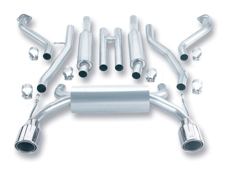 Borla 2003-2008 350Z True Dual Cat-Back Exhaust 2BOXES