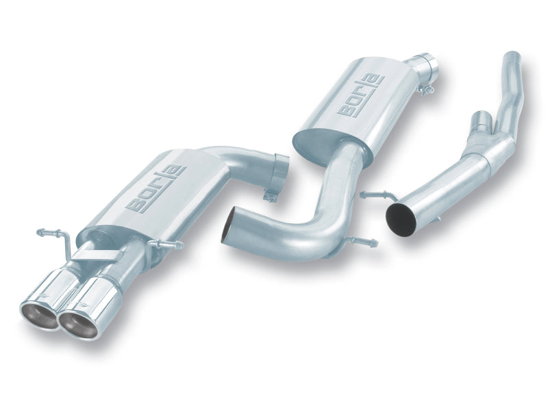 Borla 2000-2002 Audi S4 2.7L 6cyl AWD SS Cat-Back Exhaust