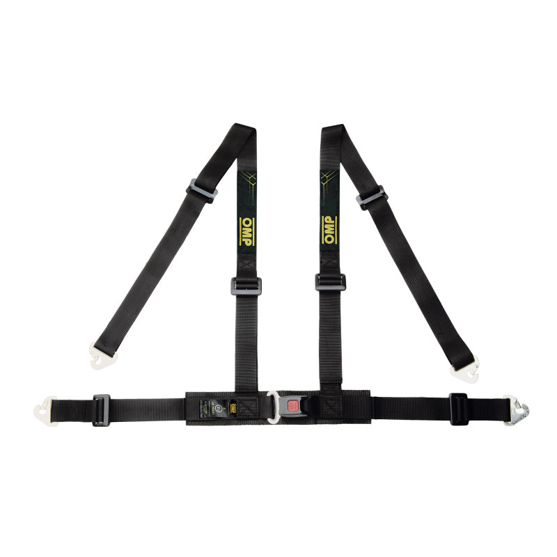 OMP 4 POINTS ECE Harness - ROAD 4M ECE 2208 Black (DA0-0507-B01-071)