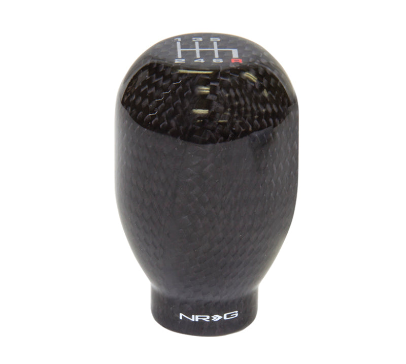 NRG Shift Knob 42mm - Black Carbon Fiber (5 Speed) (SK-100BC)