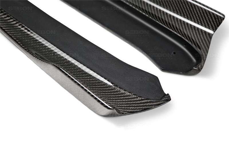 Seibon 2015+ Subaru WRX/STI MB-Style Carbon Fiber Rear Lip - photo 3