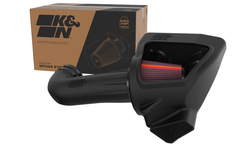 K&N 2016-2024 Chevy Camaro SS V8-6.2L F Performance Air Intake System (knn50-3092)